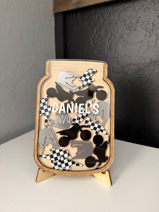 Reward Jar - Dirtbike