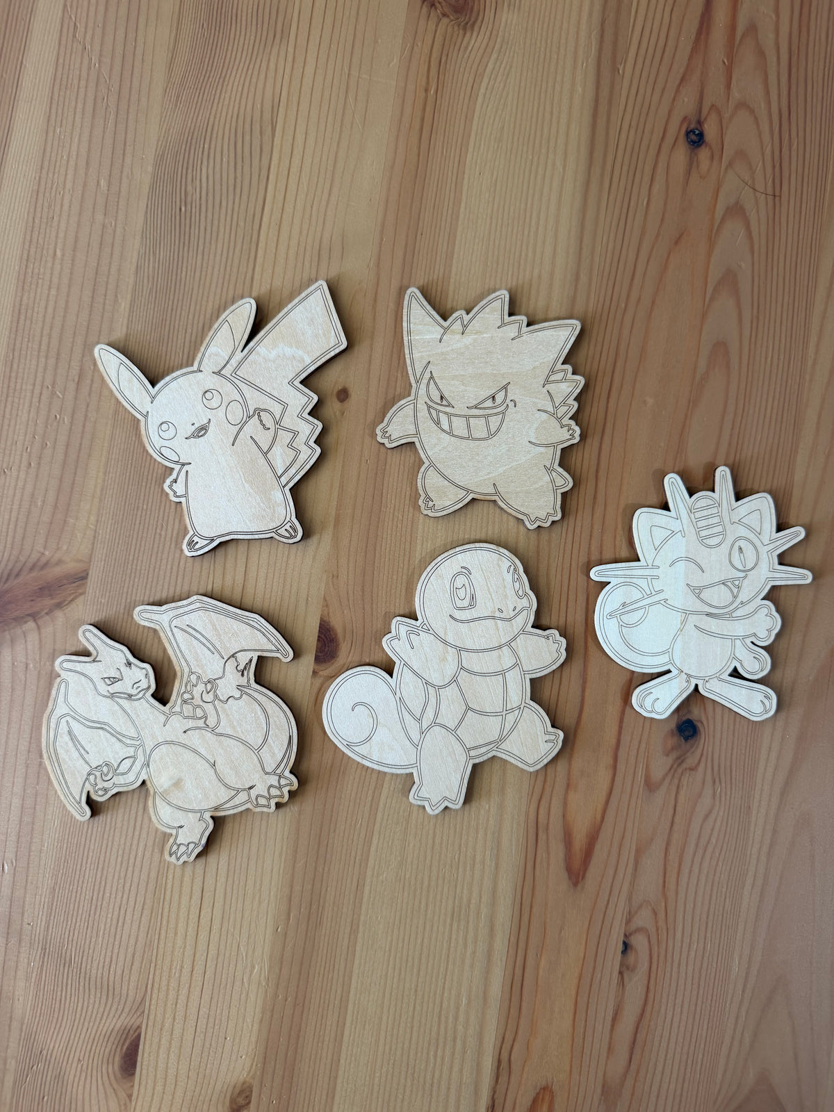 Character Wood Cutouts