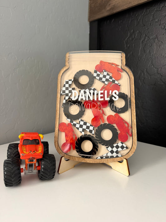Reward Jar - Red Truck